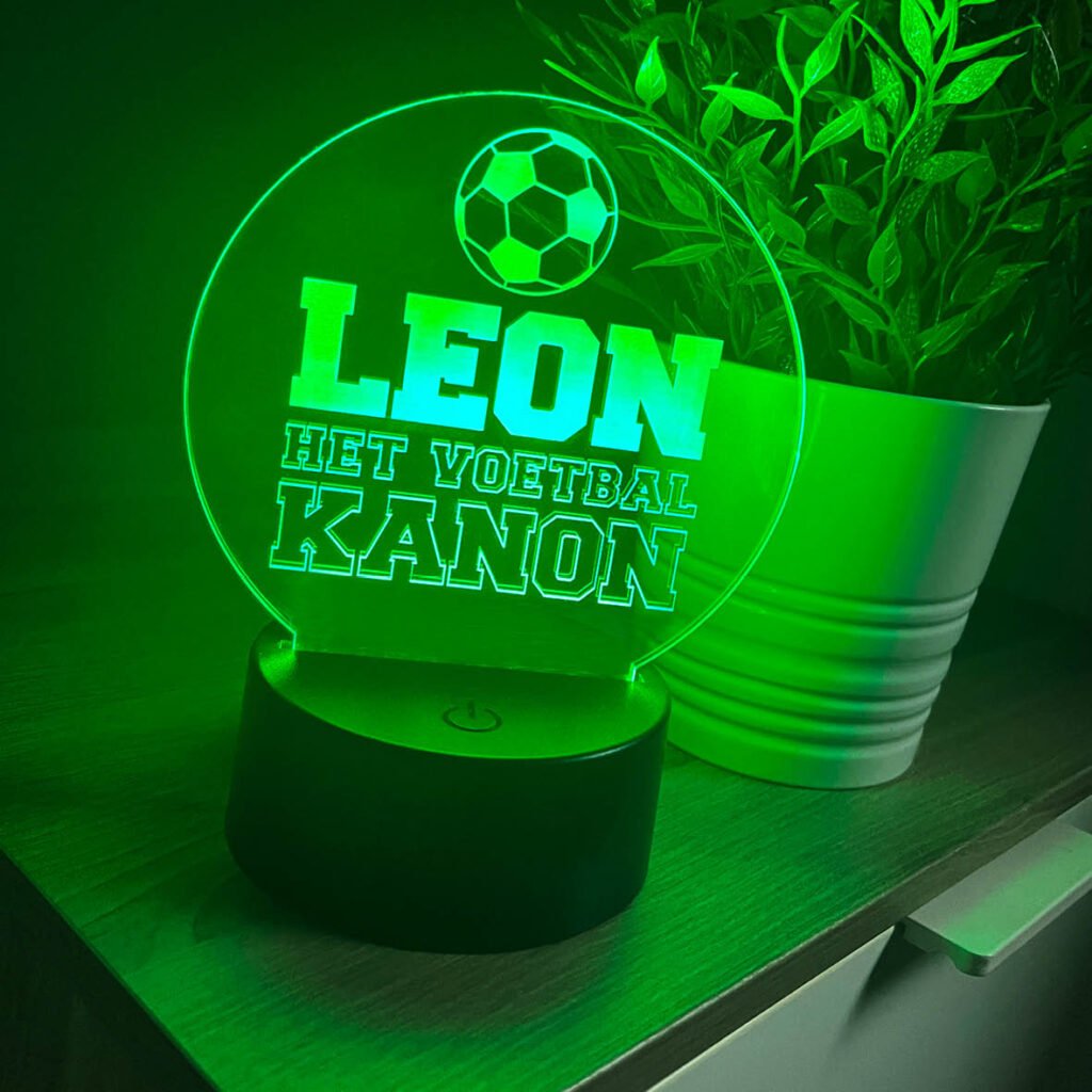 gepersonaliseerd LEDlampje
