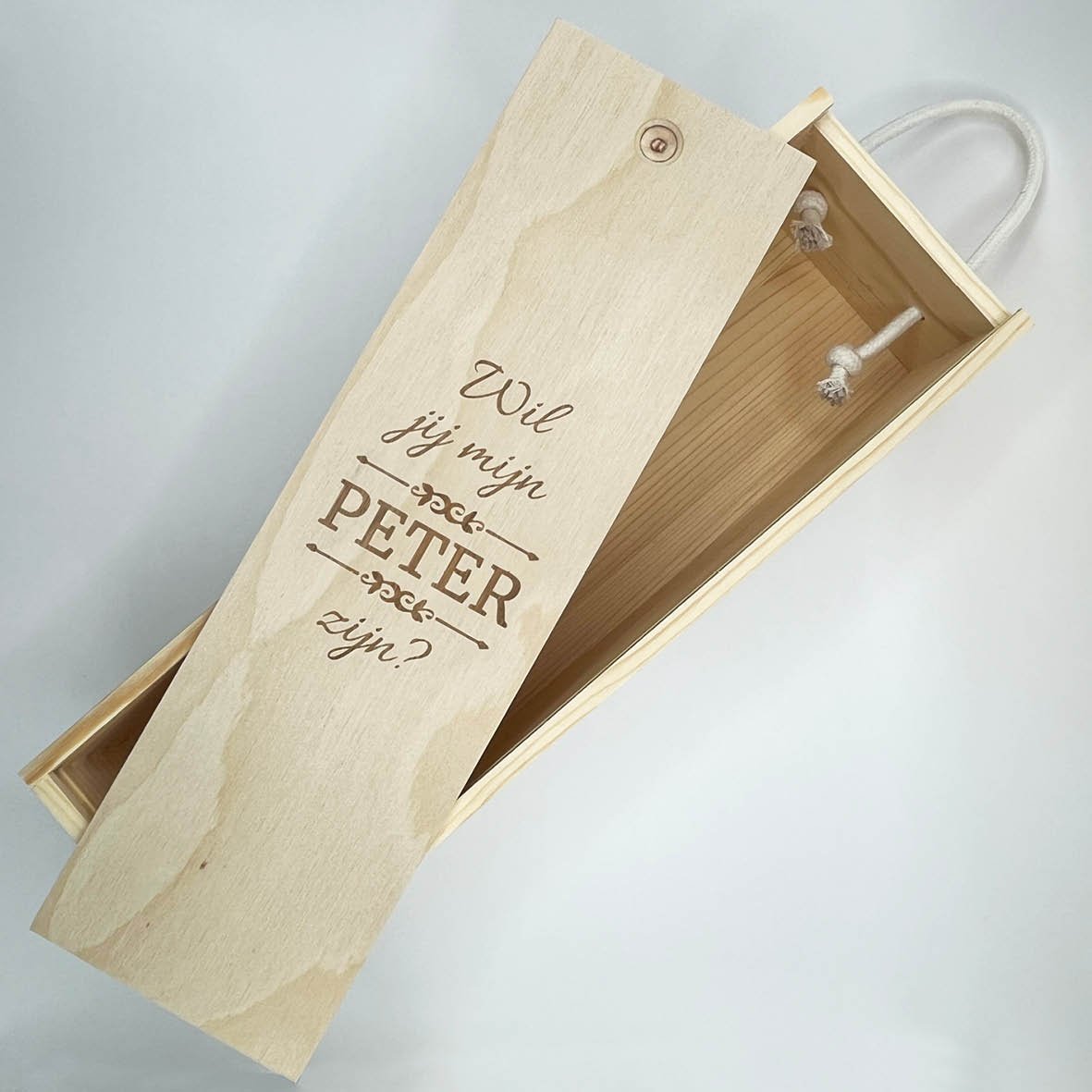 gepersonaliseerd wijnkistje